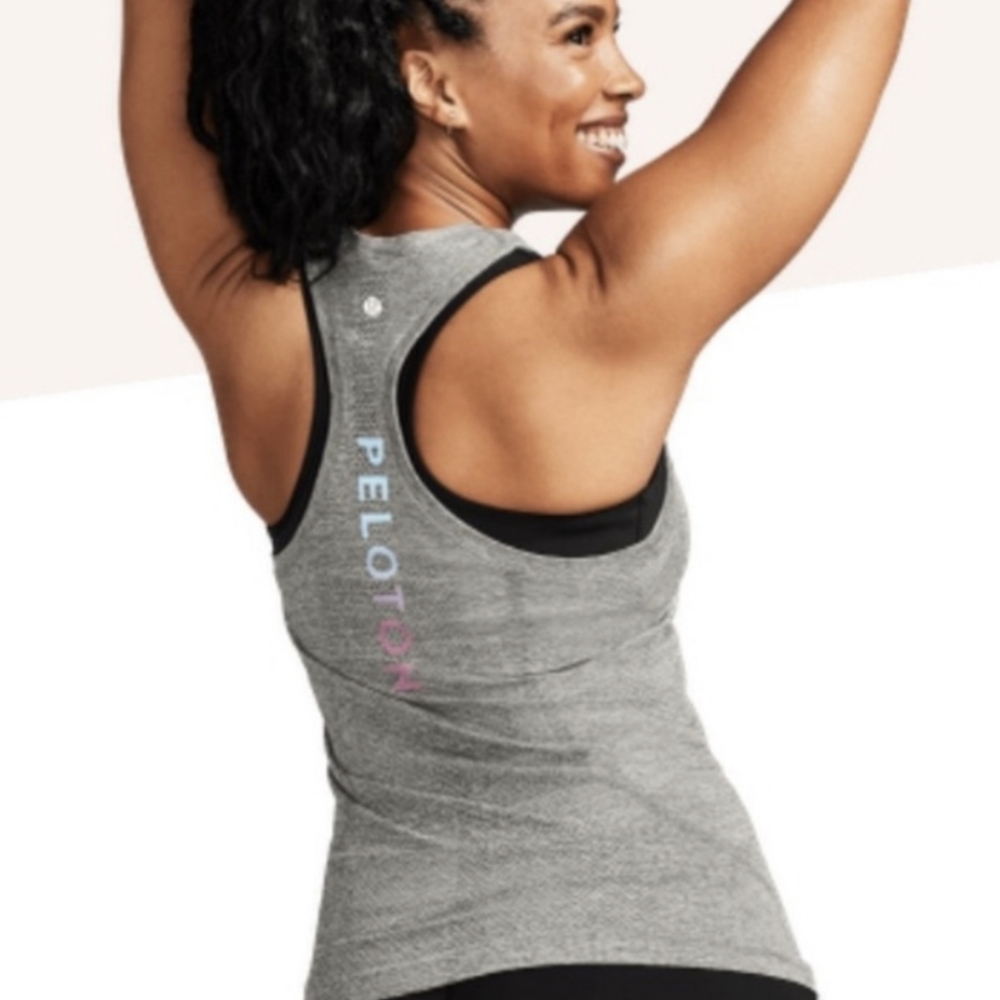 Peloton branded Lululemon Swiftly Tech Racerback Tee Size 6